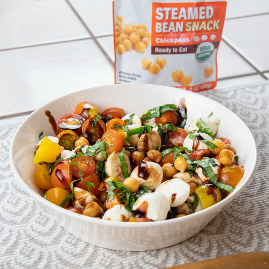 Chickpea Caprese Salad