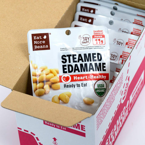 [Black Friday BOGO] Steamed Edamame: Nature's Heart-Healthy Delight (Box of 10 packs x 2)