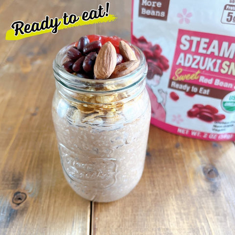 [BOGO] Steamed Adzuki Snack: A Sweet Symphony of Organic Red Bean Delight (Box of 10 packs x 2)