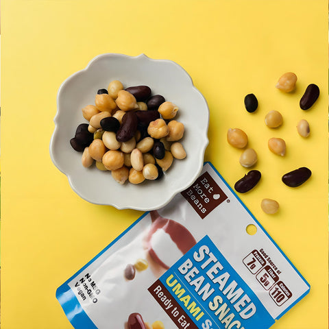 [BOGO] Steamed Bean Snack with UMAMI Salt: A Gourmet Delight for the Health-Conscious (Box of 10 packs x 2)